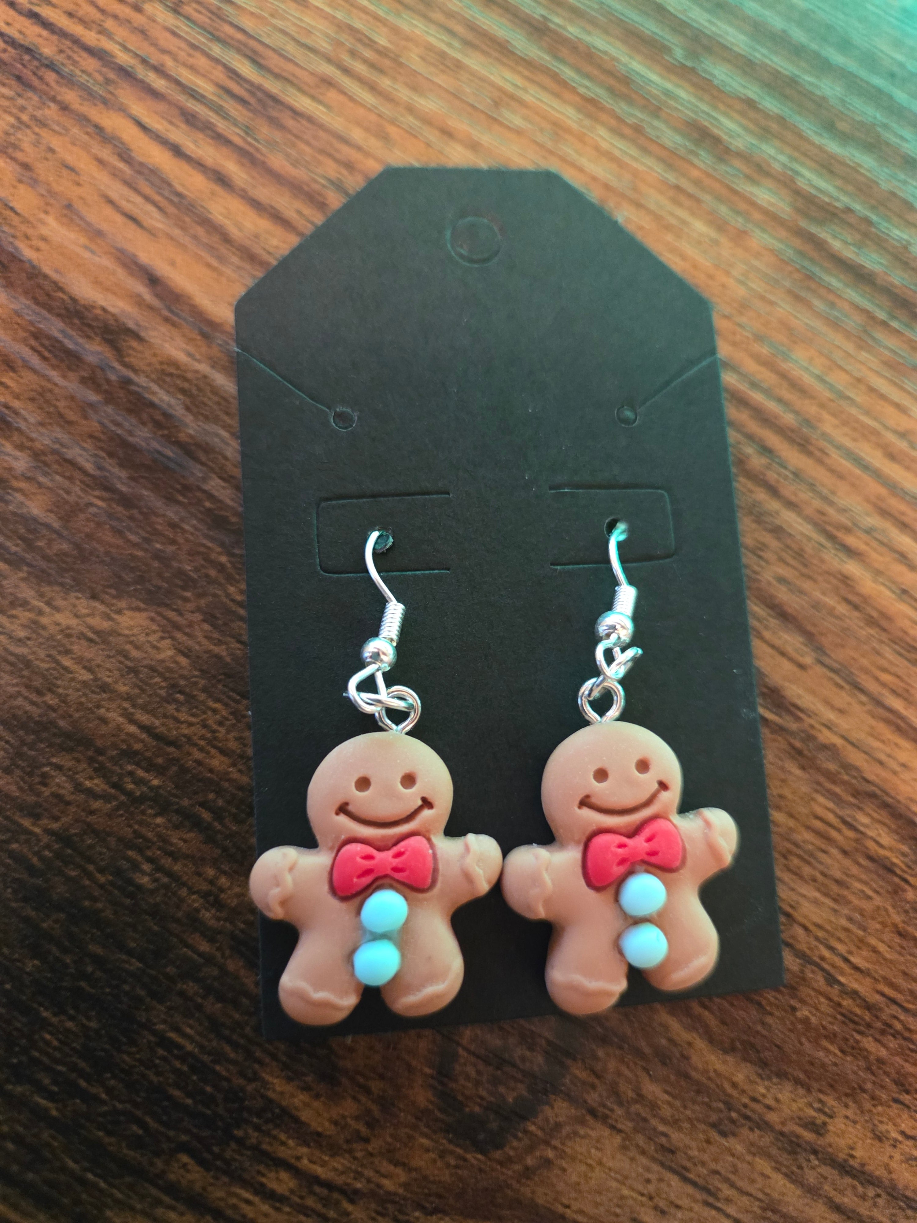 Gingerbread Cutie Dangles